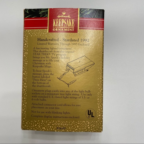 Hallmark Shuttlecraft Galileo Ornament - Picture 2 of 5
